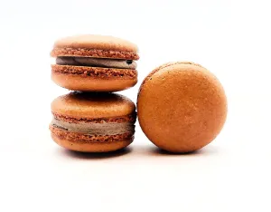 Vegan Chocolate Macarons