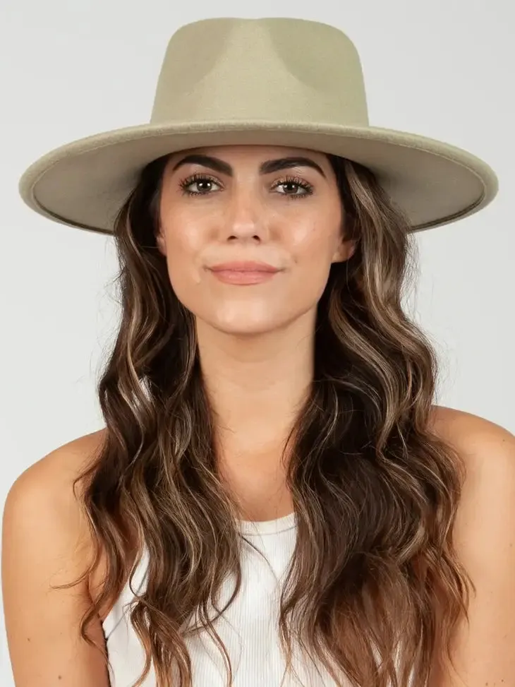 Vegan Felt Rancher Hat