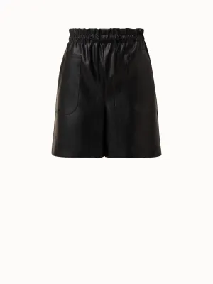 Vegan Leather Shorts