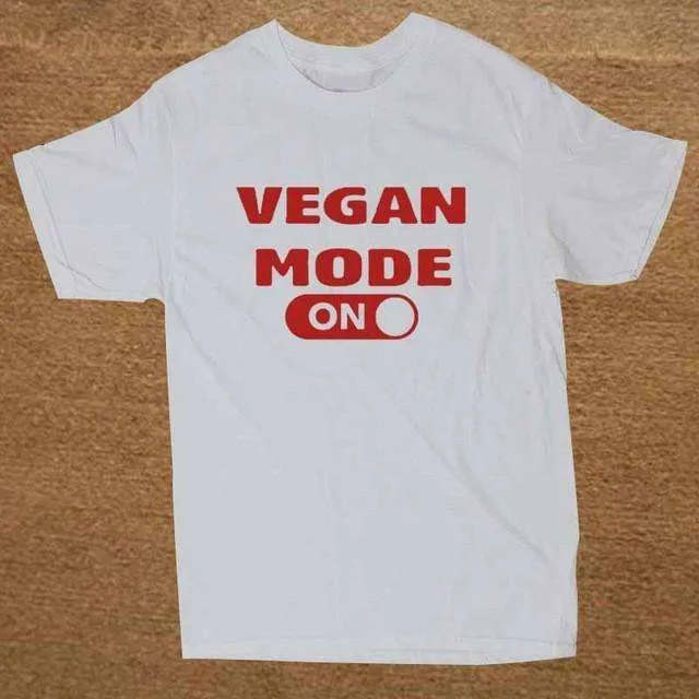 Vegan Mode Mens Tshirt