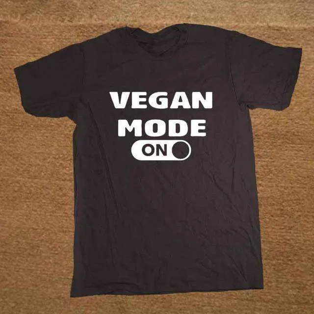 Vegan Mode Mens Tshirt