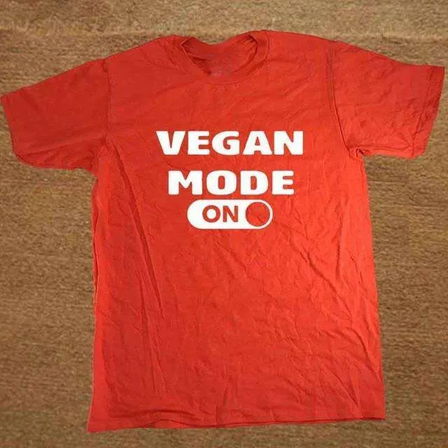 Vegan Mode Mens Tshirt