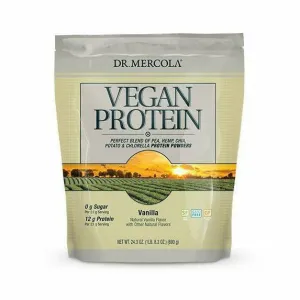 Vegan Protein Powder: Vanilla 24.3 oz by Dr. Mercola