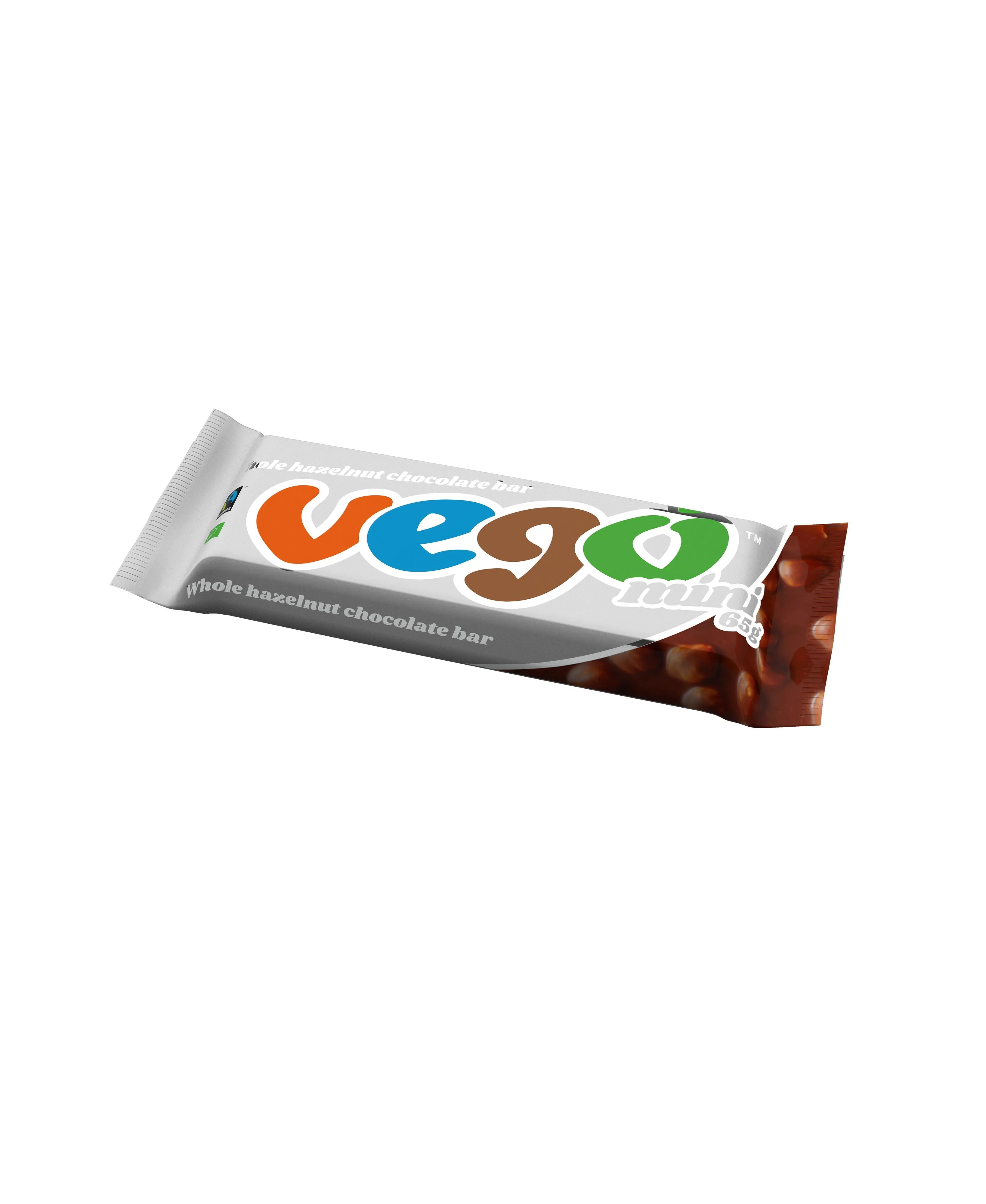 Vego Mini Hazelnut Chocolate Bar 65g