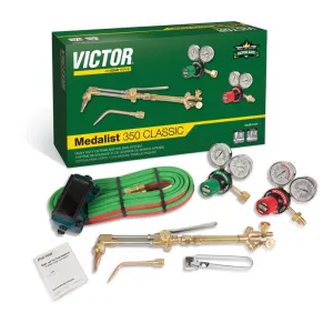 VICTOR 0384-2698 Medalist 350 Classic, Heavy Duty Cutting Torch Outfit