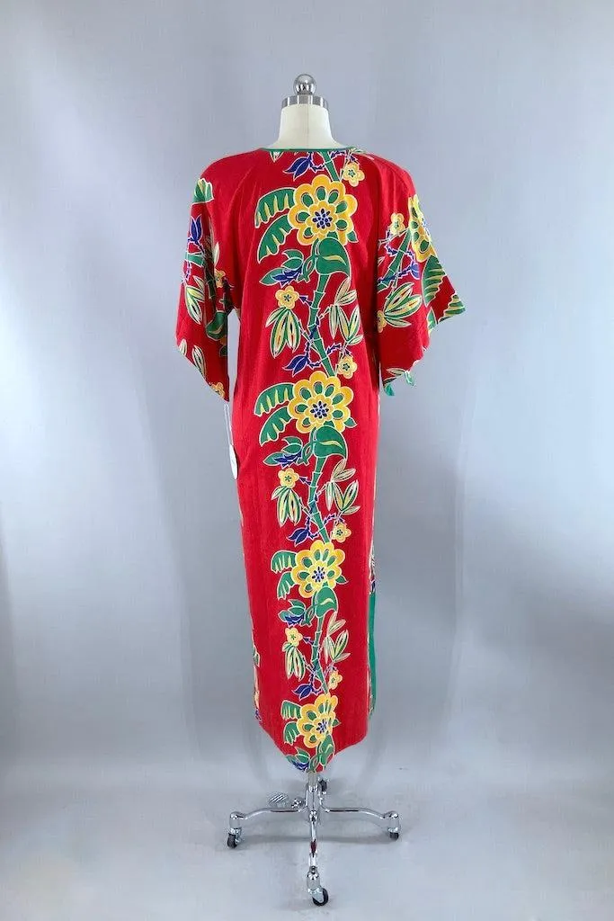 Vintage 1940s Watumull's Hawaiian Dress