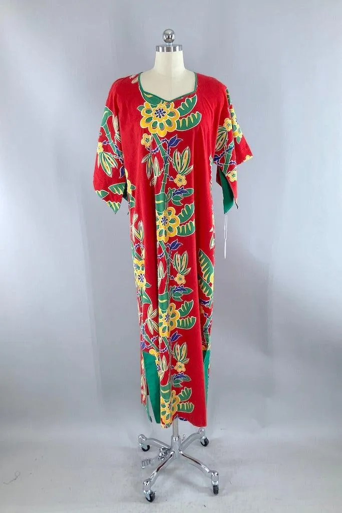 Vintage 1940s Watumull's Hawaiian Dress