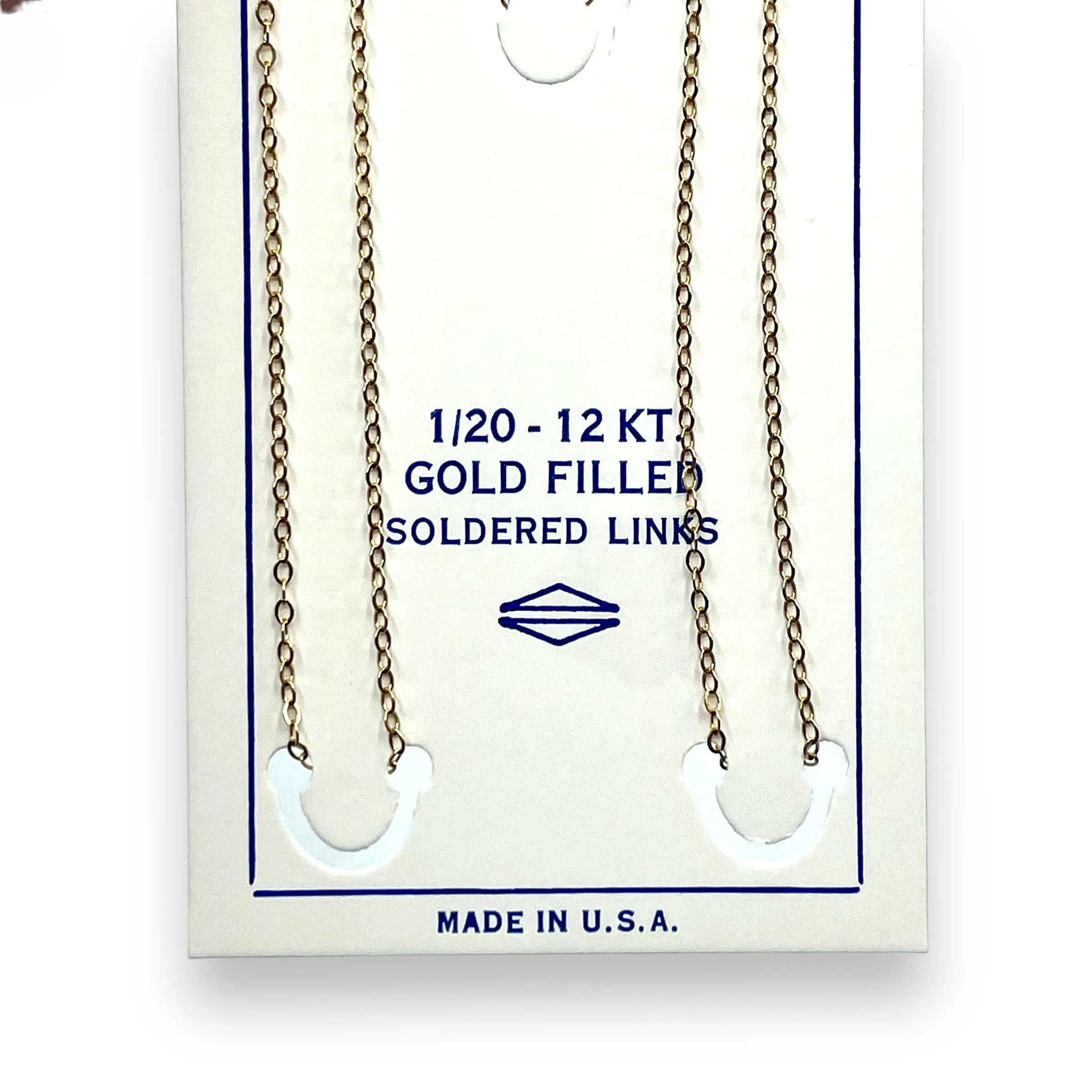 Vintage 24" 12k Gold Chain