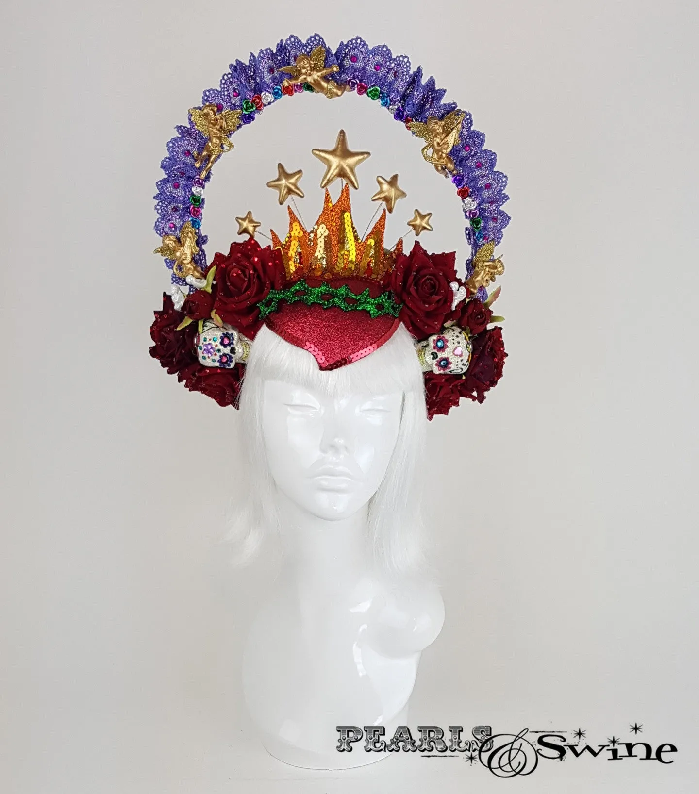 Virgin Mary Headdress "Our Lady of Guadalupe"