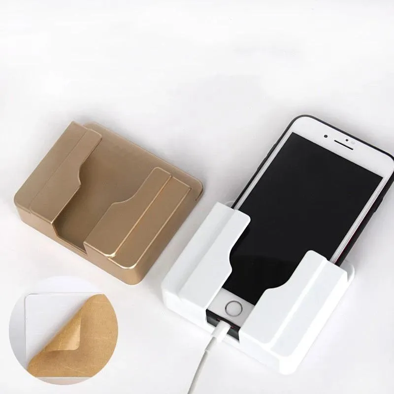 Wall-mounted mobile phone charging stand