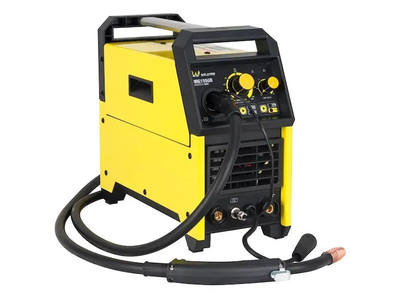 Weldpro MIG155GD Welding Machine With Inverter MIG/Stick Arc Welder With Dual 240V/120V Spool Gun Ready L13006 New