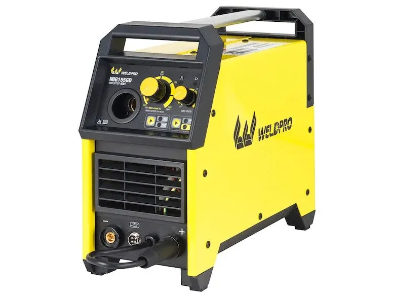 Weldpro MIG155GD Welding Machine With Inverter MIG/Stick Arc Welder With Dual 240V/120V Spool Gun Ready L13006 New