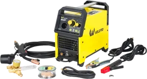 Weldpro MIG155GD Welding Machine With Inverter MIG/Stick Arc Welder With Dual 240V/120V Spool Gun Ready L13006 New