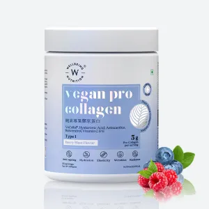 Wellbeing Nutrition Vegan Pro Collagen Berry Blast Flavoured (250g)