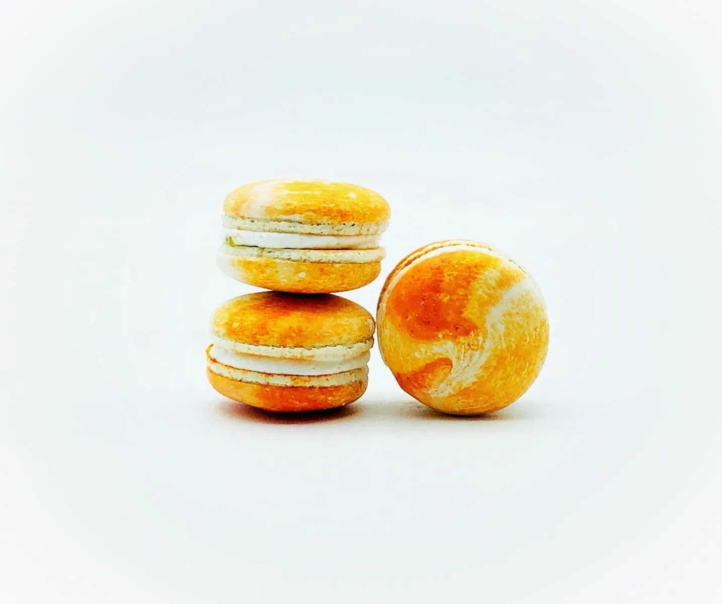 White Marmalade Vegan Macarons