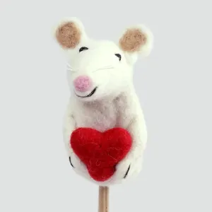 Winding Road: Mouse Finger Puppet