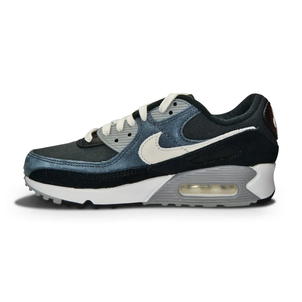 Womens Nike Air Max 90 PRM - DA1641 003 - Off Noir Summit White Black