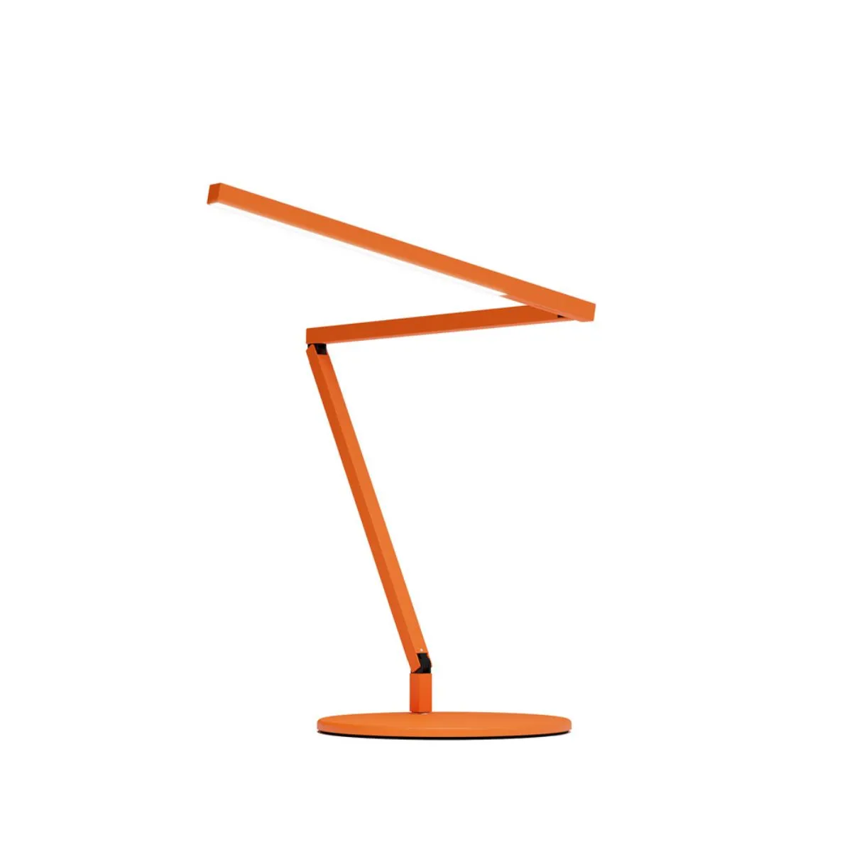 Z-Bar Mini Gen 4 Matte Orange Modern Neutral LED Desk Lamp