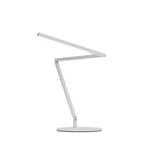 Z-Bar Mini Gen 4 Matte White Modern Neutral LED Desk Lamp